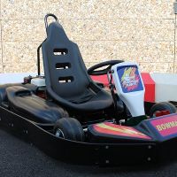 Bowman Kart shows rotationaly moulded front bumper